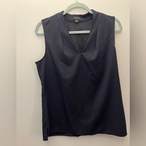 NWOT navy blue blouse